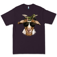 Plum camouflage bandana goat Premium Tee - Jasminsmagicworld