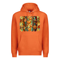 Carrot fall brushstroke Premium Hoodie - CowGirlArtShop