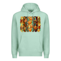 Seafoam fall brushstroke Premium Hoodie - CowGirlArtShop