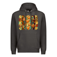 Smoke fall brushstroke Premium Hoodie - CowGirlArtShop