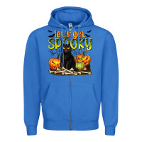 True Royal Let's Get Spooky Zipper Hoodie - texasbilliewilder