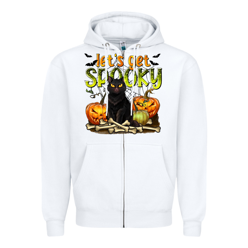 Let's Get Spooky Zipper Hoodie by texasbilliewilder | Teevron