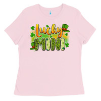 Bubblegum Pink lucky mini Ladies Tee - Artiststas