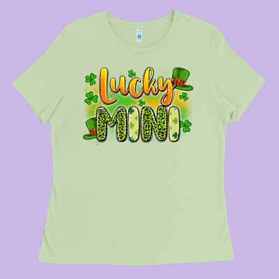 Lucky Mini Ladies Tee Designed By Artiststas