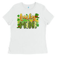 White lucky mini Ladies Tee - Artiststas