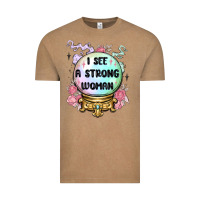 Vintage Coffee i see a strong woman Vintage Tee - MaliasSmallBusiness