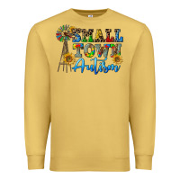 Antique Gold small town autism Premium Sweatshirt - CowGirlArtShop