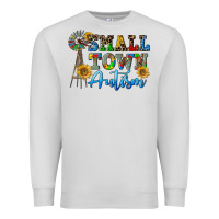 Dove Grey small town autism Premium Sweatshirt - CowGirlArtShop