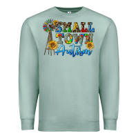 Seafoam small town autism Premium Sweatshirt - CowGirlArtShop