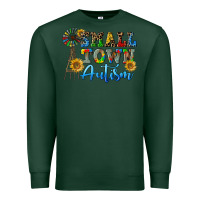 Sports Green small town autism Premium Sweatshirt - CowGirlArtShop