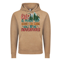 Vintage Coffee life is meant for good friends and great adventure Vintage Hoodie - MaliasSmallBusiness