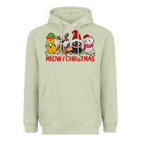 Matcha meowy christmas Heavyweight Hoodie - CowGirlArtShop