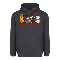 Smoke meowy christmas Heavyweight Hoodie - CowGirlArtShop