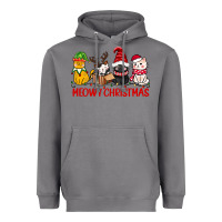 Storm meowy christmas Heavyweight Hoodie - CowGirlArtShop