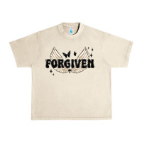 Sandshell forgiven christian angel wings Urban Heavy Tee - MaliasSmallBusiness