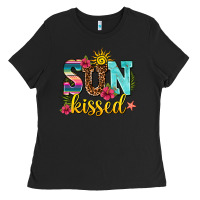 Black sun kissed Ladies Tee - AdoDesignShop