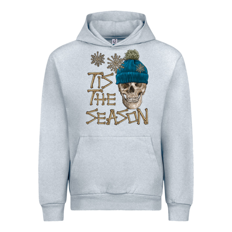 Skull Tis The Season Winter Urban Hoodie by FaDigitalArtStudio | Teevron