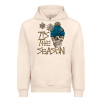 Sandshell skull tis the season winter Urban Hoodie - FaDigitalArtStudio