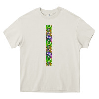 Cream Halloween Key Fob Heavy Core Tee - BundleAndBundleShop