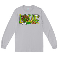 Moon Dust St. Patrick's Day love dog paw Long Sleeve Tee - BundleAndBundleShop