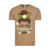 Vintage Coffee tennis mom Vintage Tee - MaliasSmallBusiness