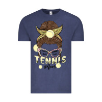 Vintage Denim tennis mom Vintage Tee - MaliasSmallBusiness