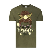 Vintage Olive tennis mom Vintage Tee - MaliasSmallBusiness