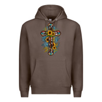 Coffee cross Premium Hoodie - JahusDesignShop