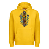 Lemon cross Premium Hoodie - JahusDesignShop