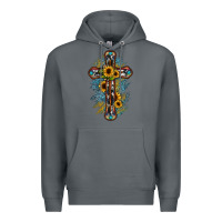 Rock cross Premium Hoodie - JahusDesignShop