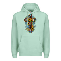 Seafoam cross Premium Hoodie - JahusDesignShop