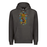 Smoke cross Premium Hoodie - JahusDesignShop