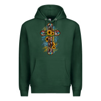 Sports Green cross Premium Hoodie - JahusDesignShop
