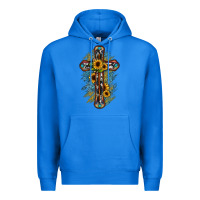 True Royal cross Premium Hoodie - JahusDesignShop