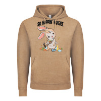 Vintage Coffee so hoppin boujee easter bunny  belt bag ins Vintage Hoodie - MaliasSmallBusiness