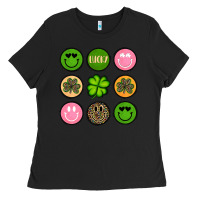 Black st patrick s day Ladies Tee - Artiststas