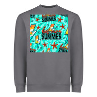Storm Hot Mom Summer Digital Paper Heavyweight Sweatshirt - BundleAndBundleShop