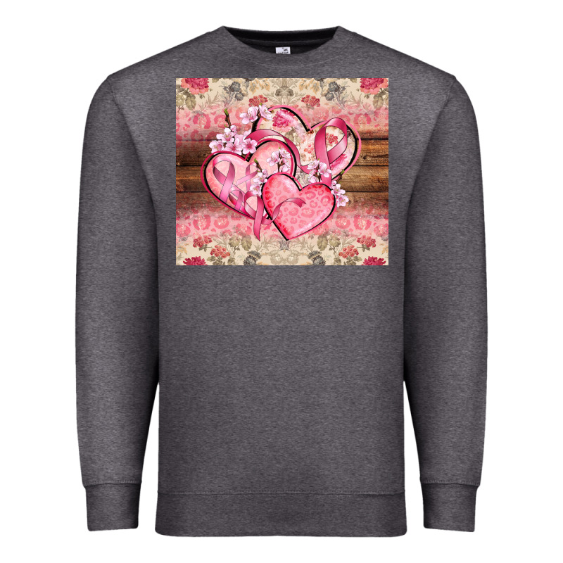 Cancer Hearts Premium Sweatshirt by CowGirlArtShop | Teevron