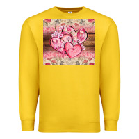 Lemon cancer hearts Premium Sweatshirt - CowGirlArtShop