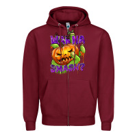 Burgundy Wanna Smash? Zipper Hoodie - texasbilliewilder