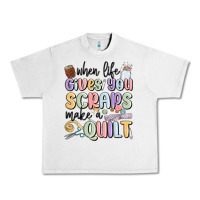 Lunar Rock when life gives you scraps make a quilt Urban Heavy Tee - MaliasSmallBusiness