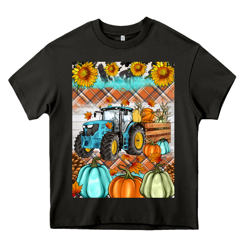 Fall Farm Tractor Air Freshener Heavy Core Tee by Artiststas | Teevron