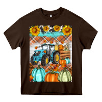Chocolate Brown fall farm tractor air freshener Heavy Core Tee - Artiststas