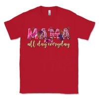 Red mama all day everyday Classic Tee - NancyCooperArtShop