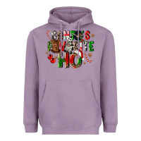 Lavender santas favorite ho Heavyweight Hoodie - CowGirlArtShop