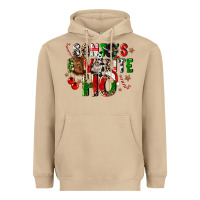 Mushroom santas favorite ho Heavyweight Hoodie - CowGirlArtShop
