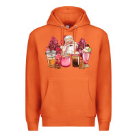 Carrot pink christmas pink tree santa coffe cups Premium Hoodie - CowGirlArtShop