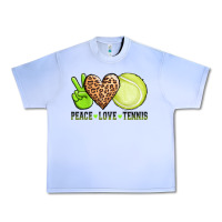 Grape Ice peace love tennis Urban Heavy Tee - AdoDesignShop