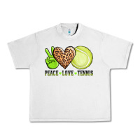 Lunar Rock peace love tennis Urban Heavy Tee - AdoDesignShop