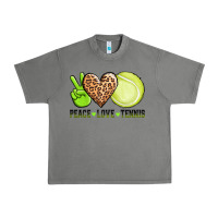 Tornado peace love tennis Urban Heavy Tee - AdoDesignShop
